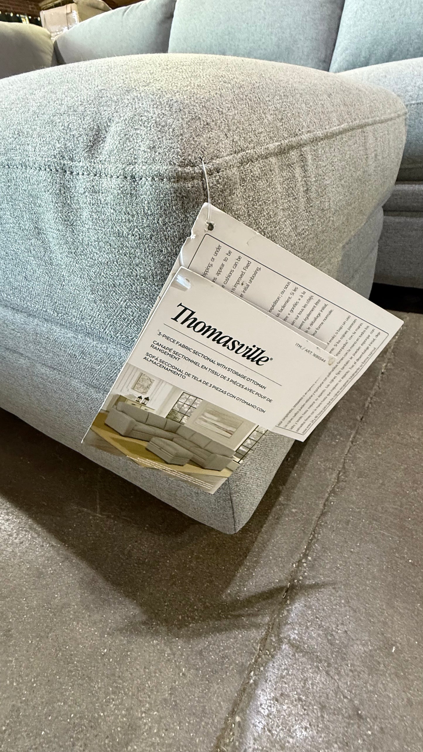 LANGDON L-SHAPE SECTIONAL