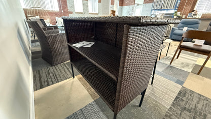 Patio Bar and Stools