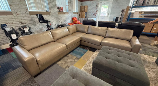 Tayler 3pc Leather Sectional