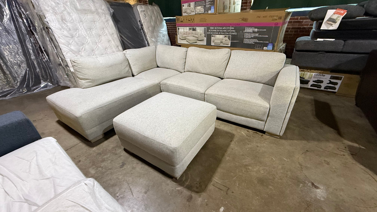 DRAYDEN FABRIC SECTIONAL