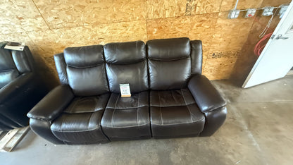 Harvey Leather Power Reclining Sofa
